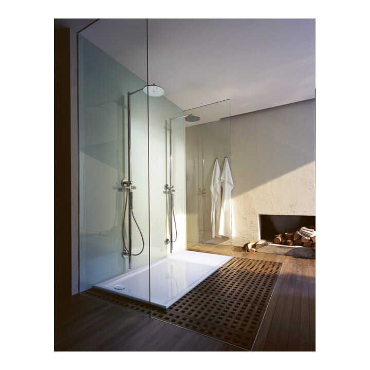 Duravit Bac à douche rectangulaire Starck Slimline 150x70x5,5 cm, blanc
