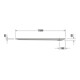 Duravit Bac à douche rectangulaire Starck Slimline 150x75x6 cm, antidérapant, blanc-5
