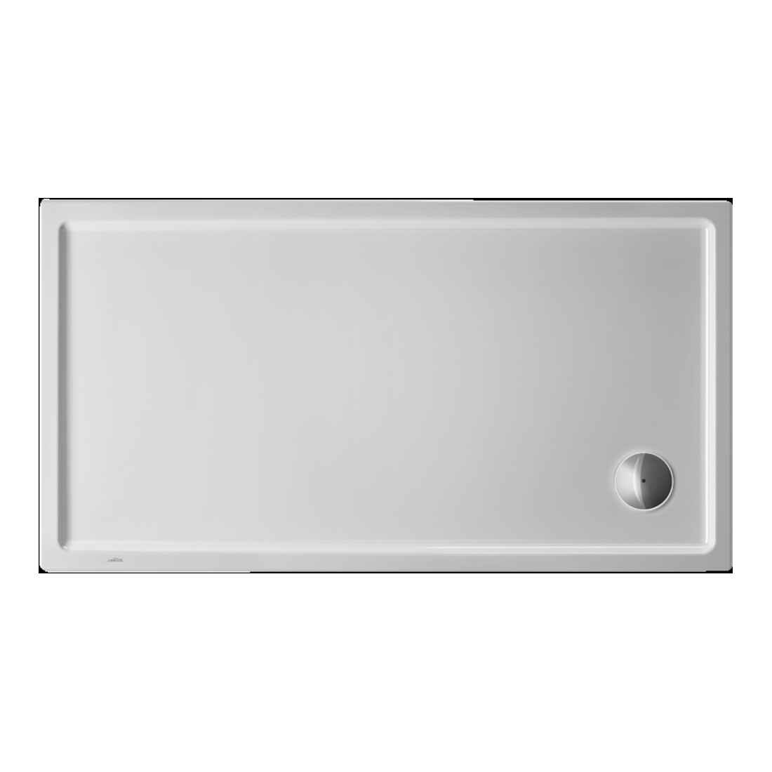 Duravit Bac à douche rectangulaire Starck Slimline 150x90x6 cm, antidérapant, blanc