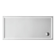 Duravit Bac à douche rectangulaire Starck Slimline 160x75x6cm, blanc