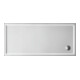Duravit Bac à douche rectangulaire Starck Slimline 160x80x6 cm, antidérapant, blanc-1