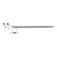 Duravit Bac à douche rectangulaire Starck Slimline 160x80x6 cm, blanc