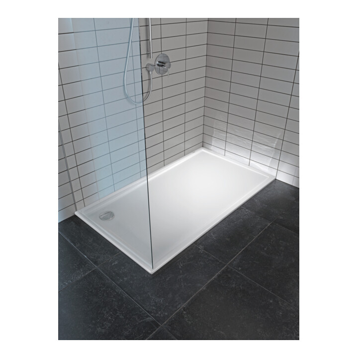 Duravit Bac à douche rectangulaire Starck Slimline 170x75x6 cm, blanc