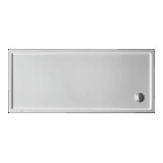 Duravit Bac à douche rectangulaire Starck Slimline 170x80x6 cm, antidérapant, blanc
