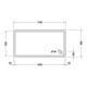 Duravit Bac à douche rectangulaire Starck Slimline 170x90x6 cm, blanc
