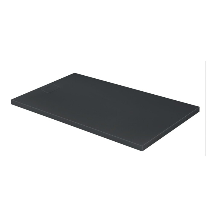 Duravit Bac à douche rectangulaire Stonetto 160x100x5 cm, anthracite