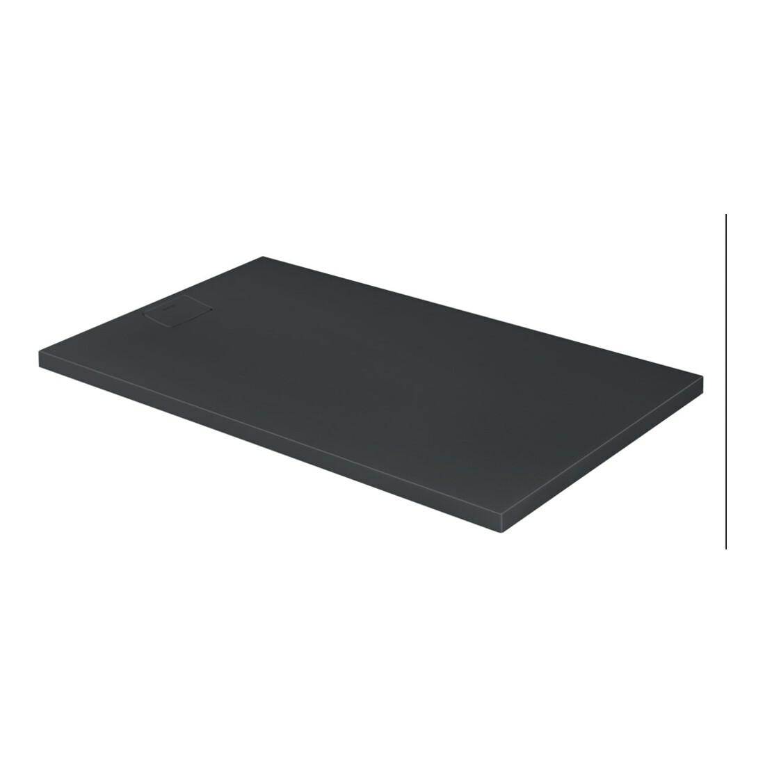 Duravit Bac à douche rectangulaire Stonetto 160x100x5 cm, anthracite