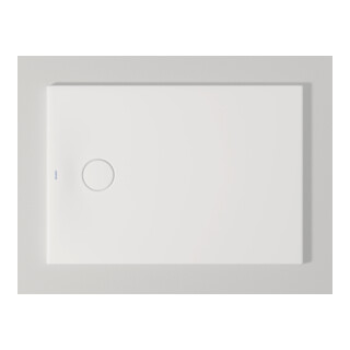 Duravit Bac à douche rectangulaire Tempano 100x70x4 cm, blanc, affleurant au sol