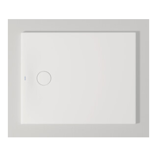Duravit Bac à douche rectangulaire Tempano 100x80x4 cm, blanc, affleurant au sol
