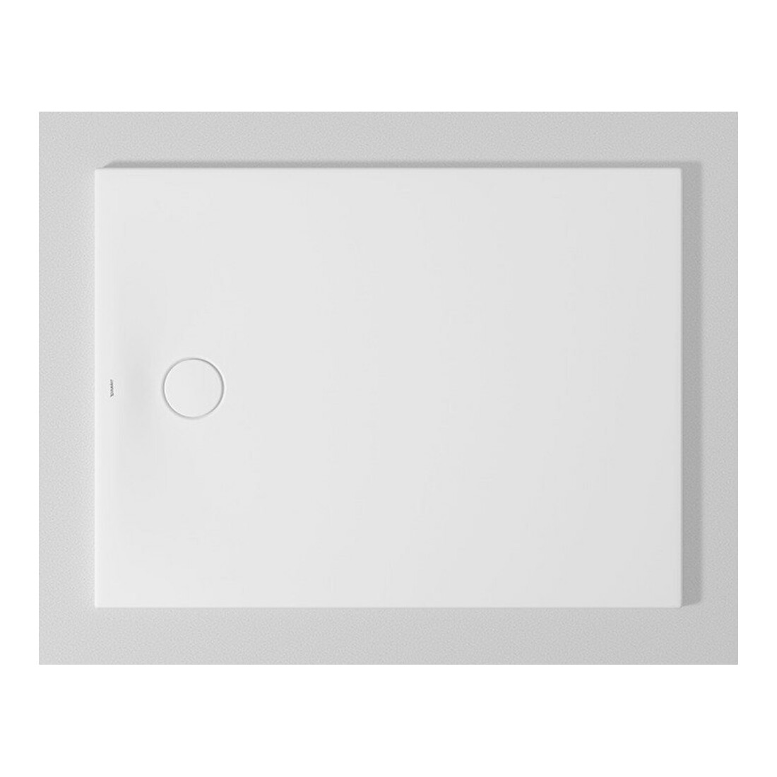 Duravit Bac à douche rectangulaire Tempano 120x90x4,5 cm, affleurant, AS, blanc