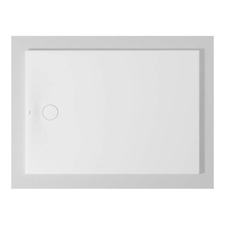 Duravit Bac à douche rectangulaire Tempano 140x100x4,5 cm, affleurant, blanc