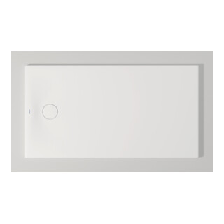Duravit Bac à douche rectangulaire Tempano 140x75x4,5 cm, affleurant, blanc