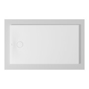 Duravit Bac à douche rectangulaire Tempano 140x80x4,5 cm, affleurant, AS, blanc