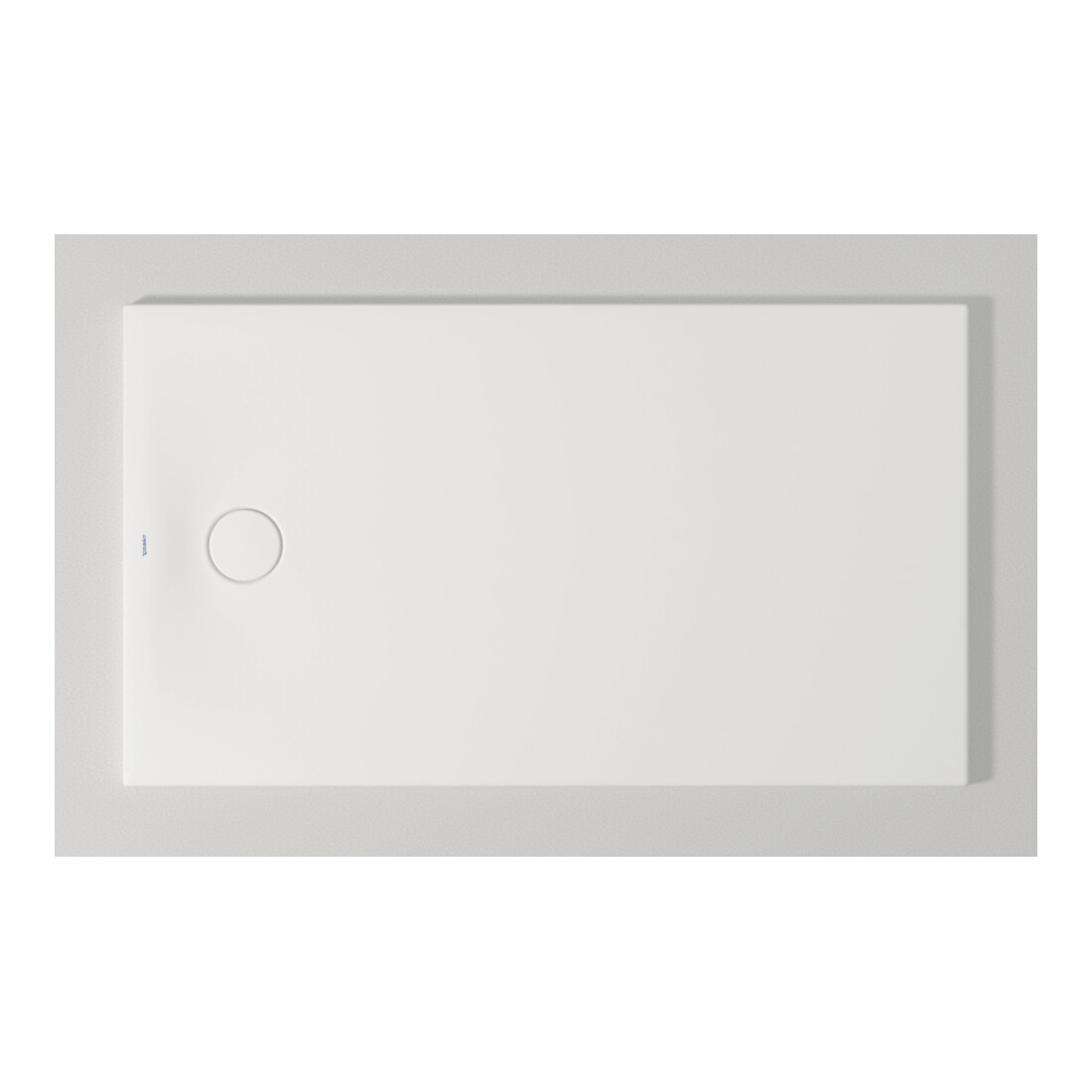 Duravit Bac à douche rectangulaire Tempano 140x80x4,5 cm, affleurant, blanc