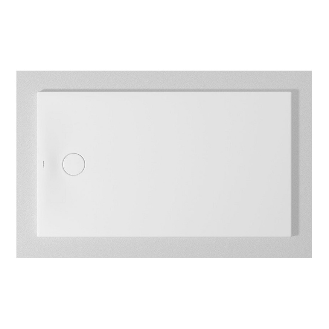 Duravit Bac à douche rectangulaire Tempano 140x80x4,5 cm, affleurant, blanc