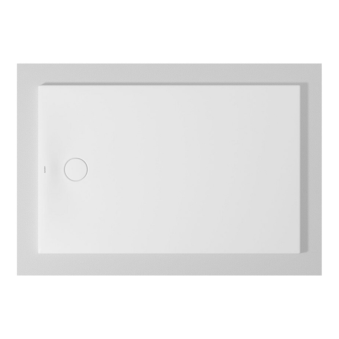 Duravit Bac à douche rectangulaire Tempano 140x90x4,5 cm, affleurant, AS, blanc