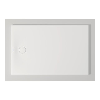 Duravit Bac à douche rectangulaire Tempano 140x90x4,5 cm, affleurant, blanc