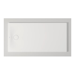 Duravit Bac à douche rectangulaire Tempano 150x75x5 cm, affleurant, blanc
