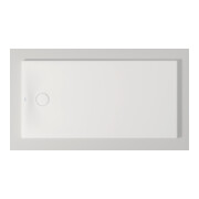 Duravit Bac à douche rectangulaire Tempano 150x75x5 cm, affleurant, blanc