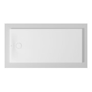 Duravit Bac à douche rectangulaire Tempano 160x75x5 cm, affleurant, antidérapant, blanc