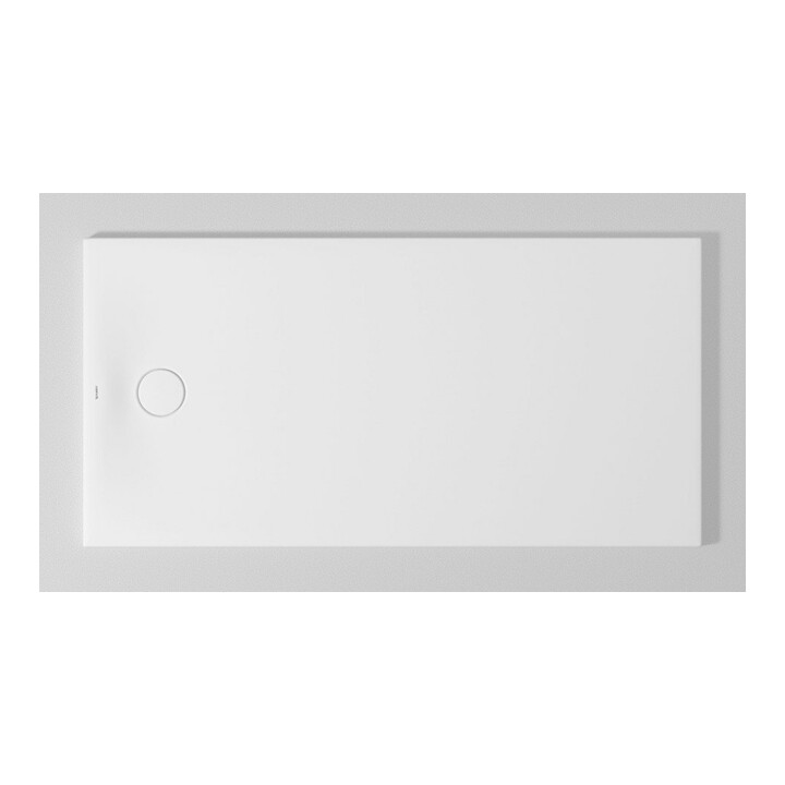 Duravit Bac à douche rectangulaire Tempano 160x80x5 cm, affleurant, blanc
