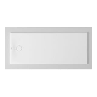 Duravit Bac à douche rectangulaire Tempano 170x70x5 cm, affleurant, antidérapant, blanc