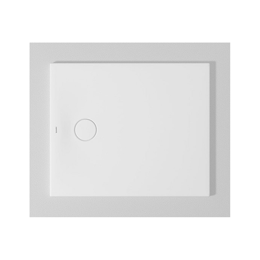 Duravit Bac à douche rectangulaire Tempano 90x75x4 cm, affleurant, antidérapant, blanc
