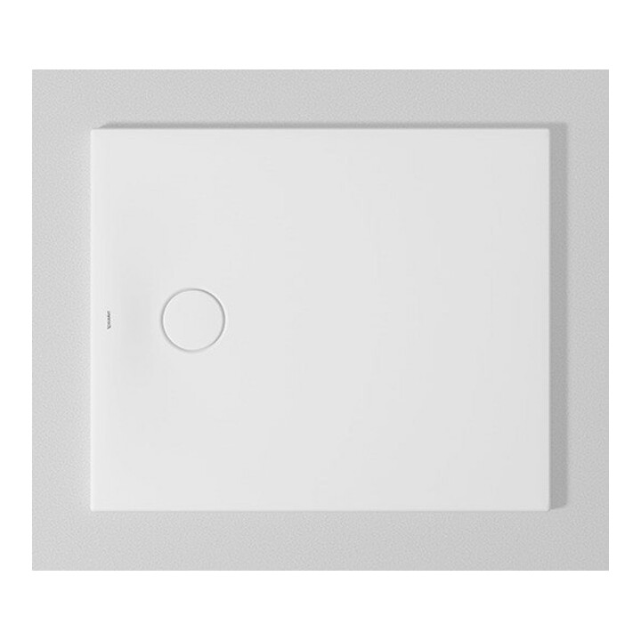 Duravit Bac à douche rectangulaire Tempano 90x75x4 cm, blanc, affleurant au sol
