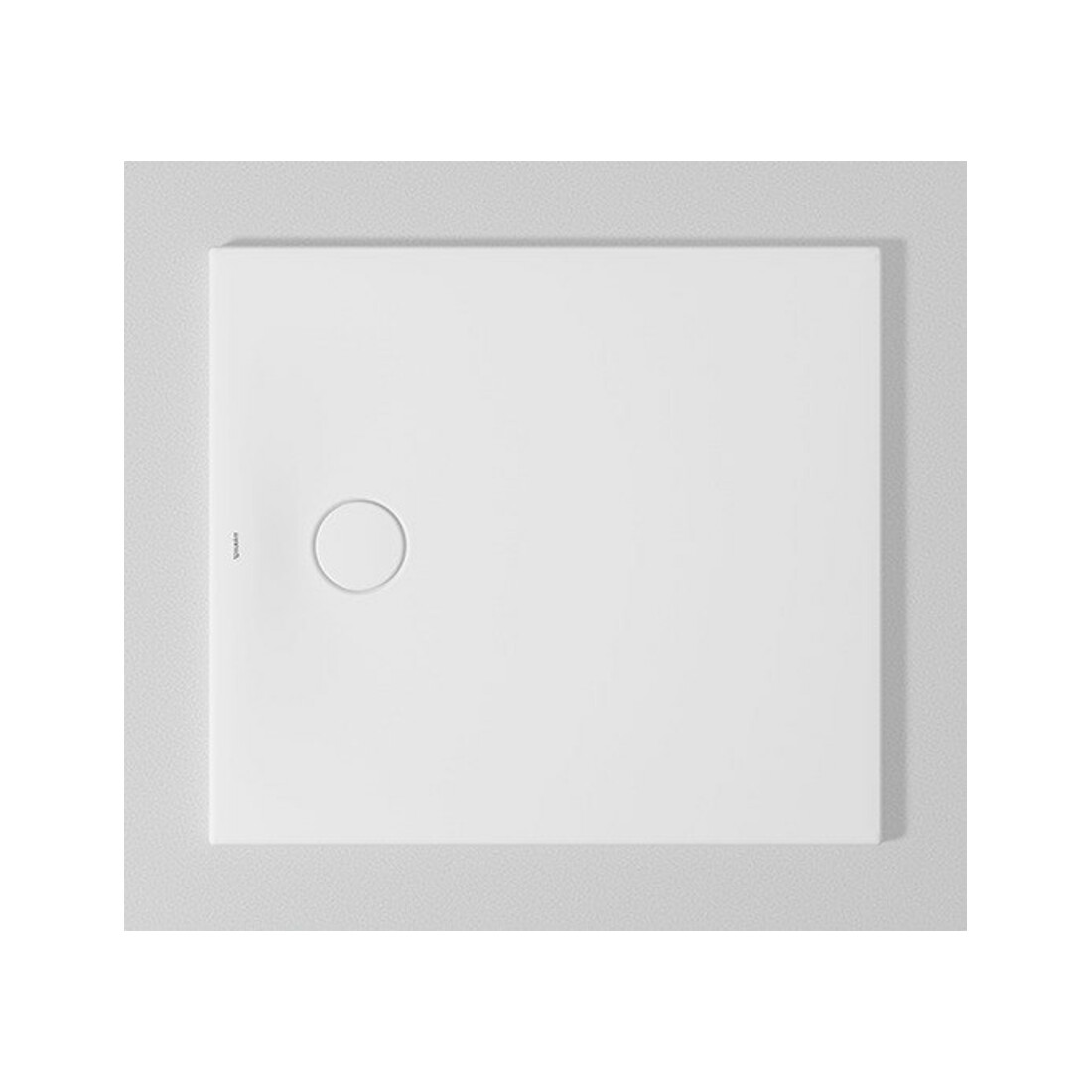 Duravit Bac à douche rectangulaire Tempano 90x80x4 cm, affleurant, antidérapant, blanc