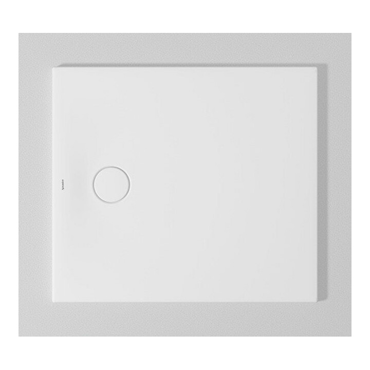 Duravit Bac à douche rectangulaire Tempano 90x80x4 cm, blanc, affleurant au sol