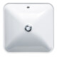 Duravit Bacino lavabo à poser 42x42 cm, sans trop-plein, blanc-1