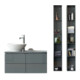 Duravit Bacino Lavabo à poser d 42 cm, sans trou robinet, avec trop-plein, blanc-1