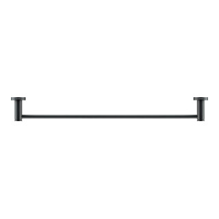 Duravit Badetuchhalter D-Code 64,8x4,8x8cm, schwarz matt, wandhängend