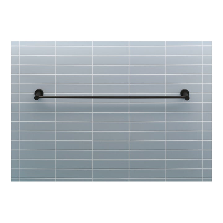 Duravit Badetuchhalter D-Code 84,8x4,8x8cm, schwarz matt, wandhängend