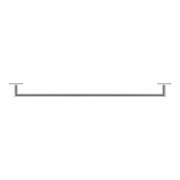 Duravit Badetuchhalter Karree 86,8x7cm, chrom