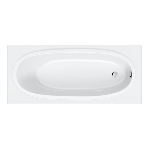 Duravit Badewanne Balcoon 170x75cm, we., EB-Version, 1 RS