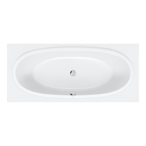 Duravit Badewanne Balcoon 180x80cm, EB-Version, 1 RS, weiß