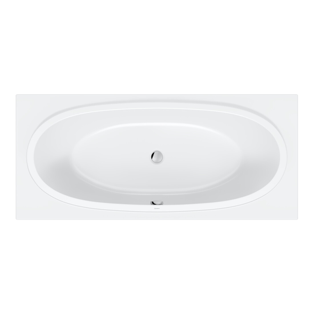 Duravit Badewanne Balcoon 180x80cm, EB-Version, 1 RS, weiß