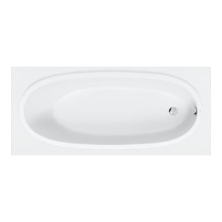 Duravit Badewanne Balcoon 180x80cm, we. ma, EB-Version, 1 RS