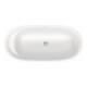 Duravit Badewanne Cape Cod 165x78x47cm, frei., 2 RS, matt-weiß-1