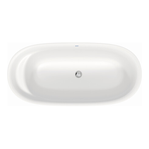 Duravit Badewanne Cape Cod 165x78x47cm, frei., 2 RS, matt-weiß