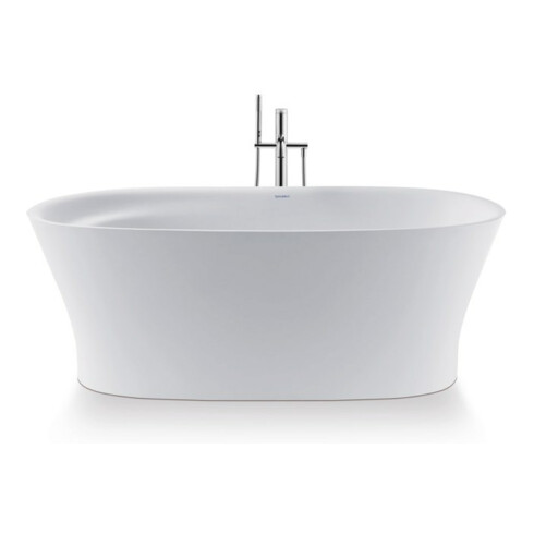Duravit Badewanne Cape Cod 165x78x47cm, frei., 2 RS, matt-weiß