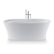 Duravit Badewanne Cape Cod 165x78x47cm, frei., 2 RS, matt-weiß-3