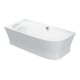 Duravit Badewanne Cape Cod 190x90x48,5cm, Eck li, 1 RS, weiß-1