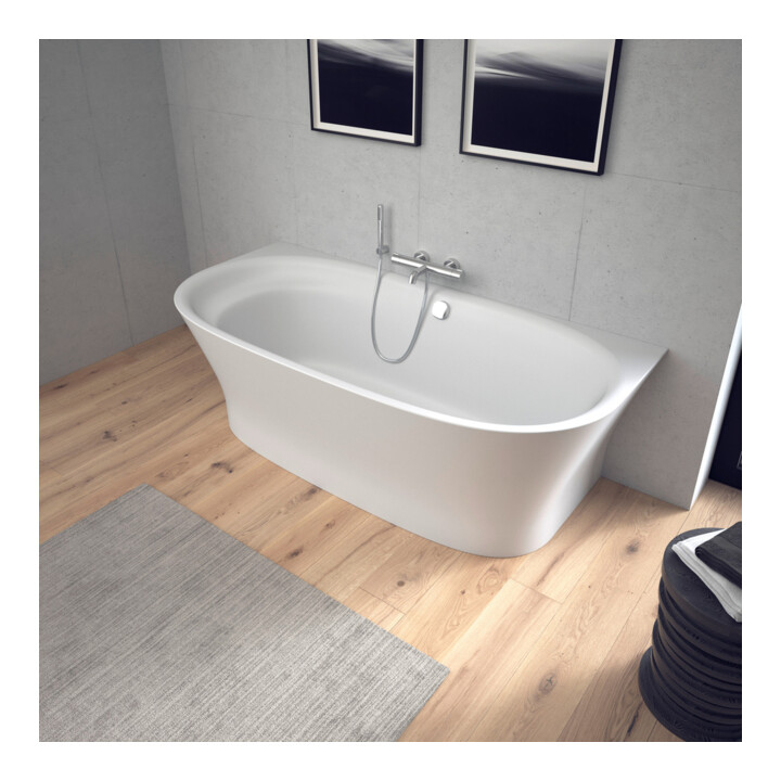 Duravit Badewanne Cape Cod 190x90x48,5cm, Vorw., 1 RS, weiß