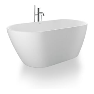 Duravit Badewanne D-Neo 160x75x45cm, frei., o. ÜL, 2 RS, matt-we
