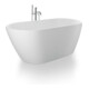 Duravit Badewanne D-Neo 160x75x45cm, frei., o. ÜL, 2 RS, matt-we-1