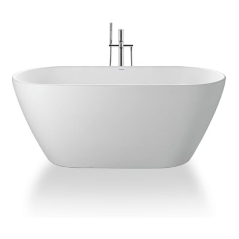 Duravit Badewanne D-Neo 160x75x45cm, frei., o. ÜL, 2 RS, matt-we