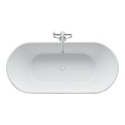 Duravit Badewanne D-Neo 160x75x45cm, frei., o. ÜL, 2 RS, matt-we-5