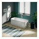 Duravit Badewanne DuraFoga 170x70x60cm, freistehend